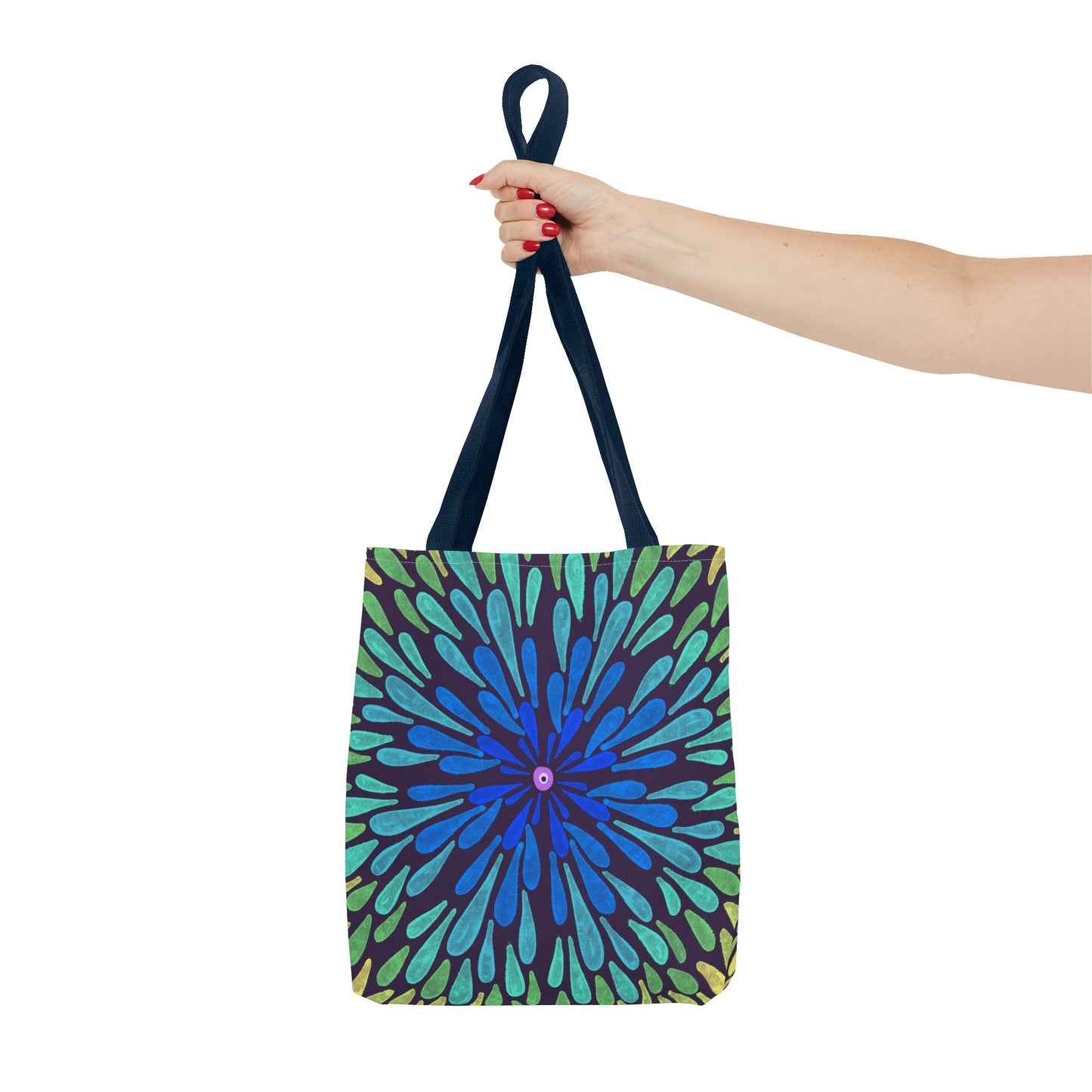 Vibrant Floral Tote Bag, Colorful Shopping Bag, Eco-Friendly Gift, Beach Tote, Reusable Grocery Bag, Boho Style Carryall