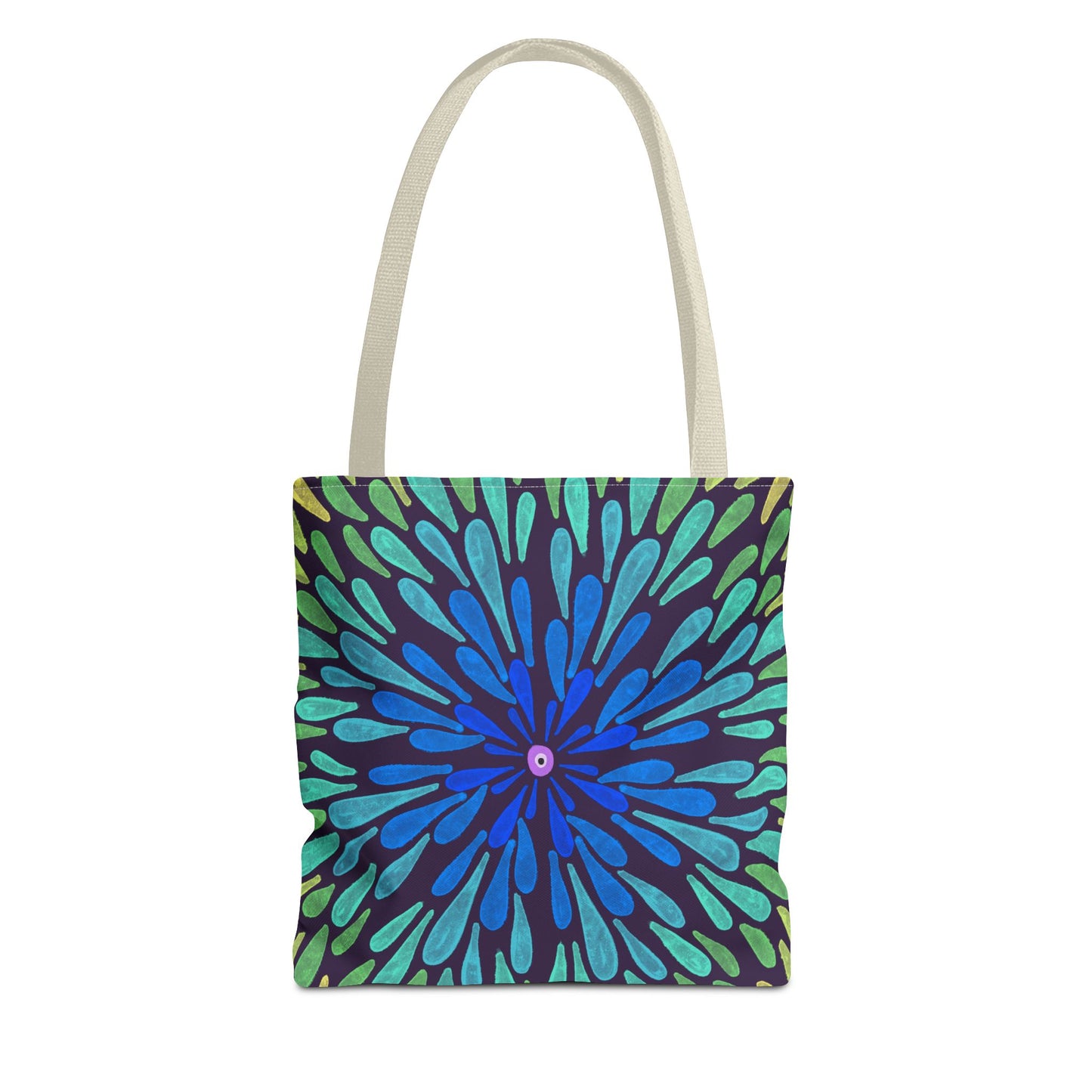 Vibrant Floral Tote Bag, Colorful Shopping Bag, Eco-Friendly Gift, Beach Tote, Reusable Grocery Bag, Boho Style Carryall