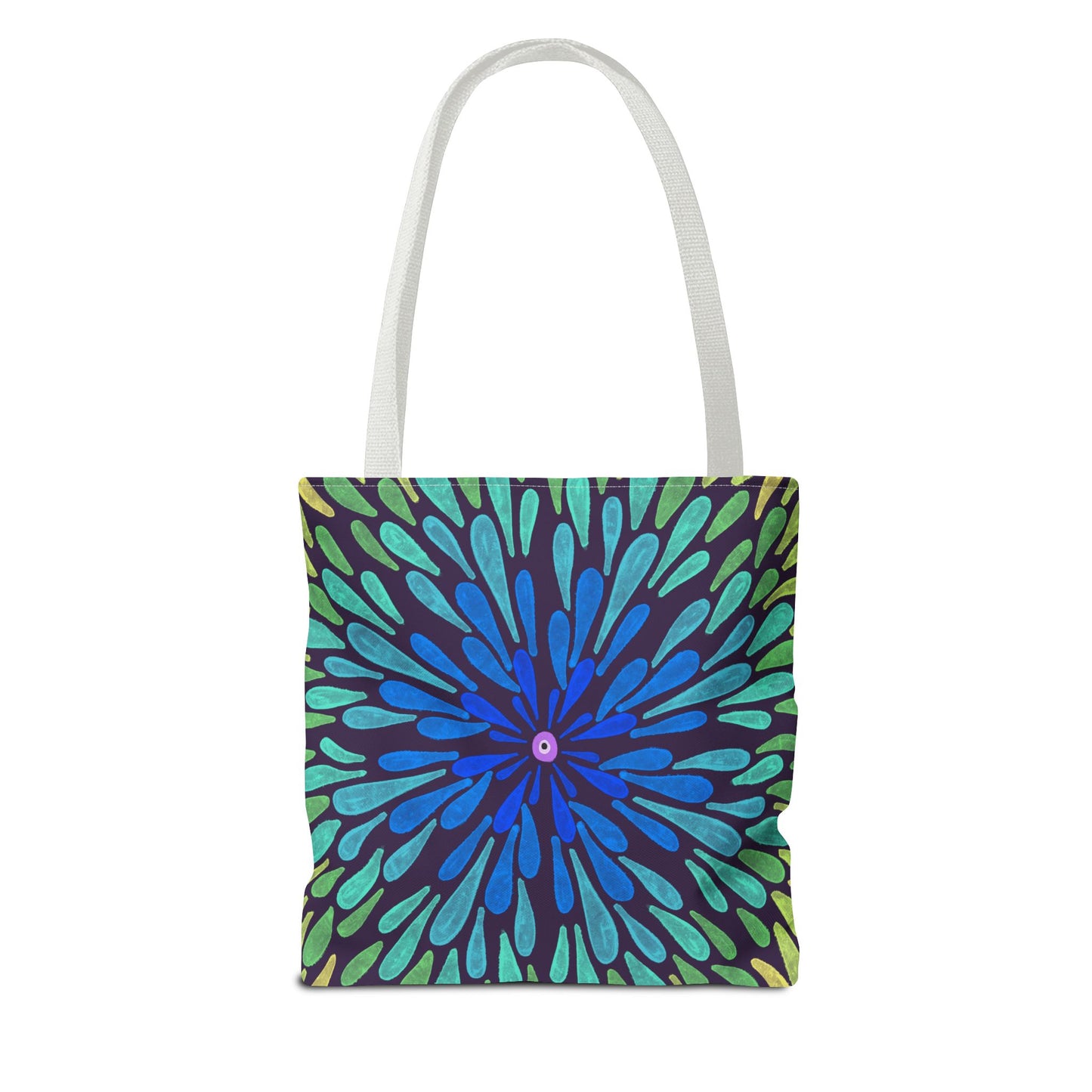 Vibrant Floral Tote Bag, Colorful Shopping Bag, Eco-Friendly Gift, Beach Tote, Reusable Grocery Bag, Boho Style Carryall