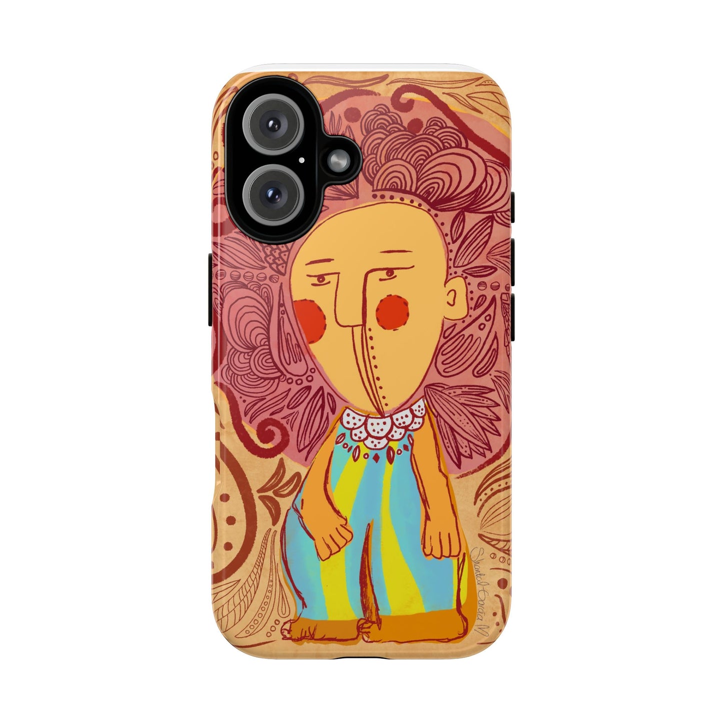 Colorful Phone Case with Artistic Design, Unique Mobile Cover, Tough Cases for Style Enthusiasts, Gift for Art Lovers, Trendy Tech Accessory