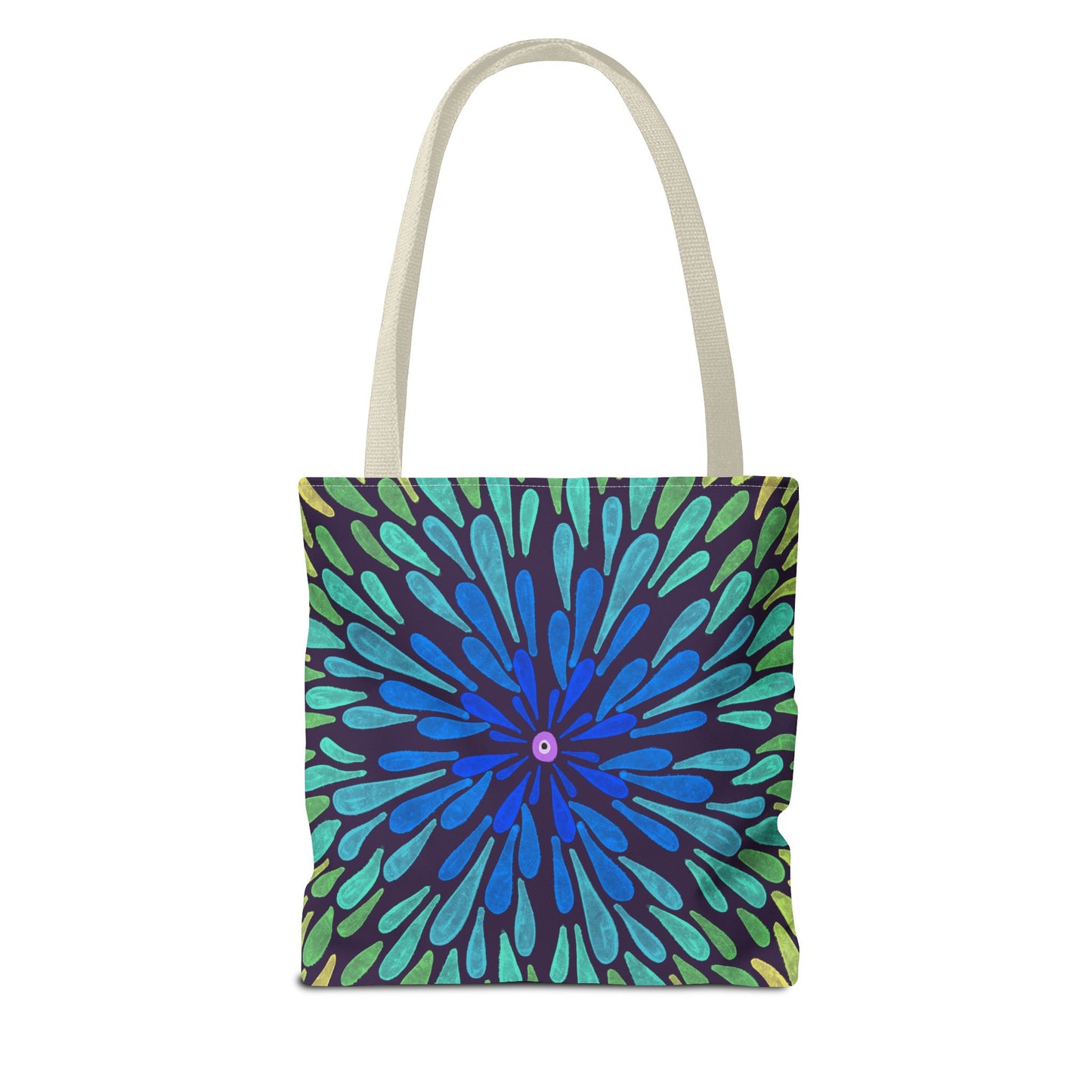 Vibrant Floral Tote Bag, Colorful Shopping Bag, Eco-Friendly Gift, Beach Tote, Reusable Grocery Bag, Boho Style Carryall