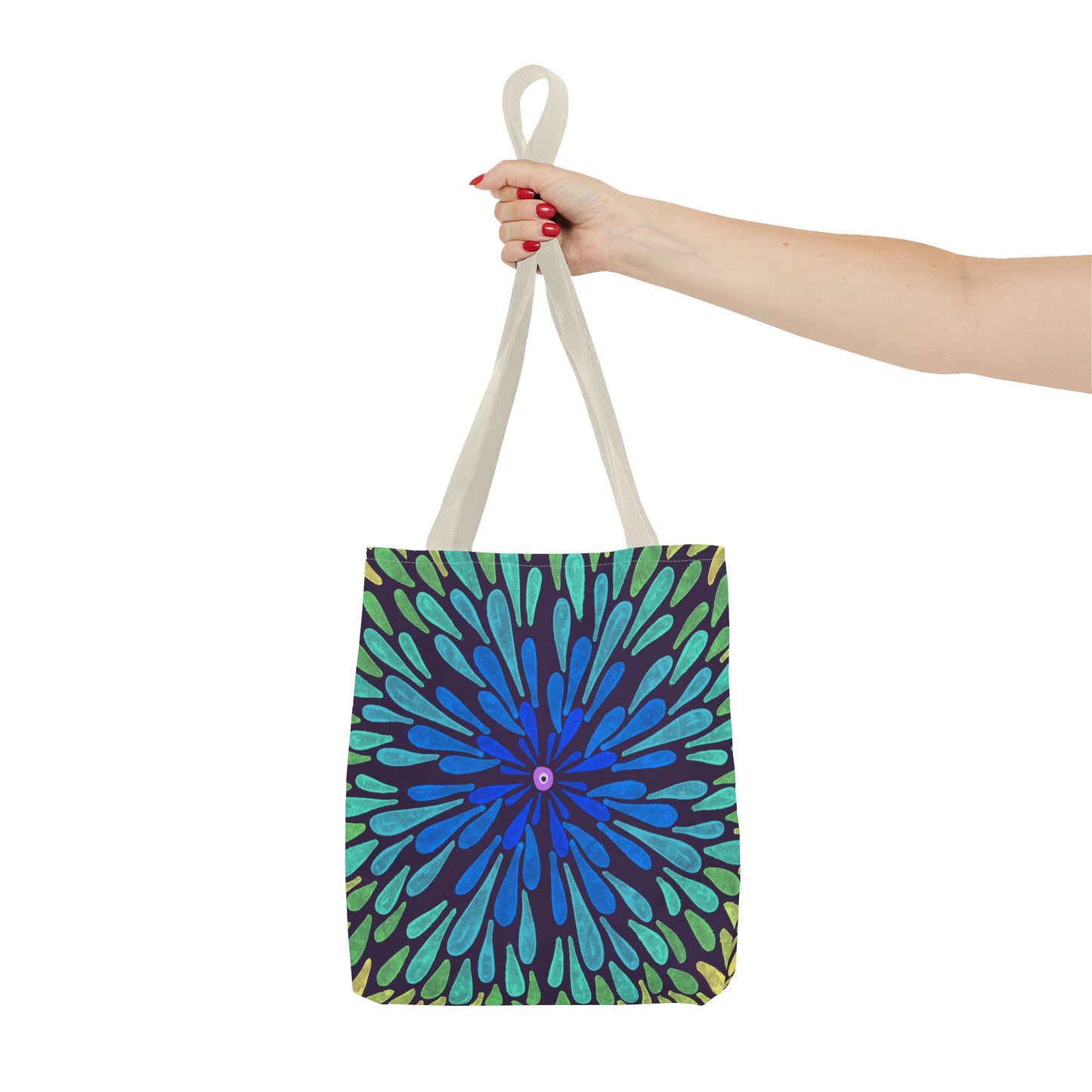 Vibrant Floral Tote Bag, Colorful Shopping Bag, Eco-Friendly Gift, Beach Tote, Reusable Grocery Bag, Boho Style Carryall