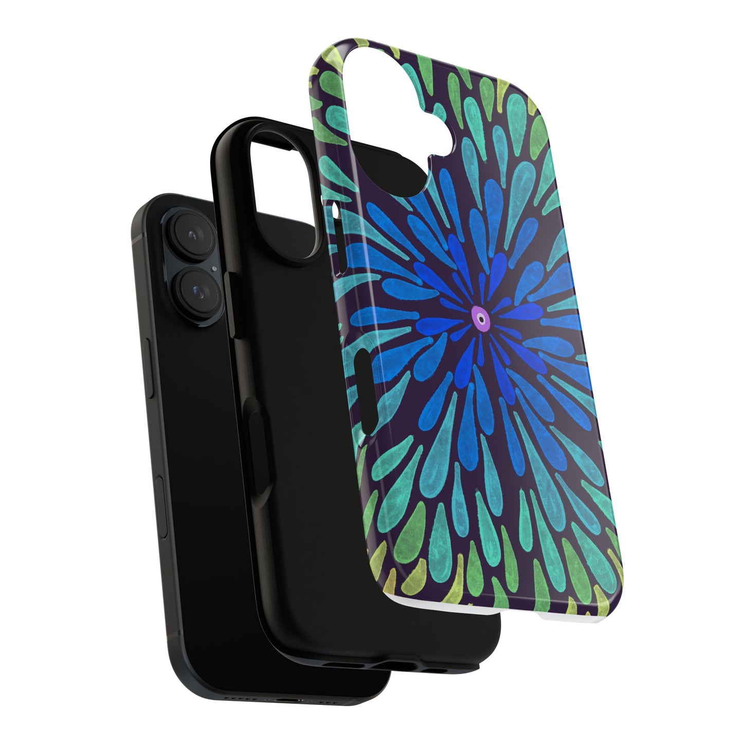 Colorful Floral Phone Case, Tough Cases, Unique Phone Protection, Gift for Her, Birthday, Summer Vibes