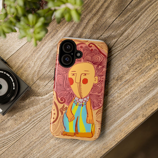 Colorful Phone Case with Artistic Design, Unique Mobile Cover, Tough Cases for Style Enthusiasts, Gift for Art Lovers, Trendy Tech Accessory