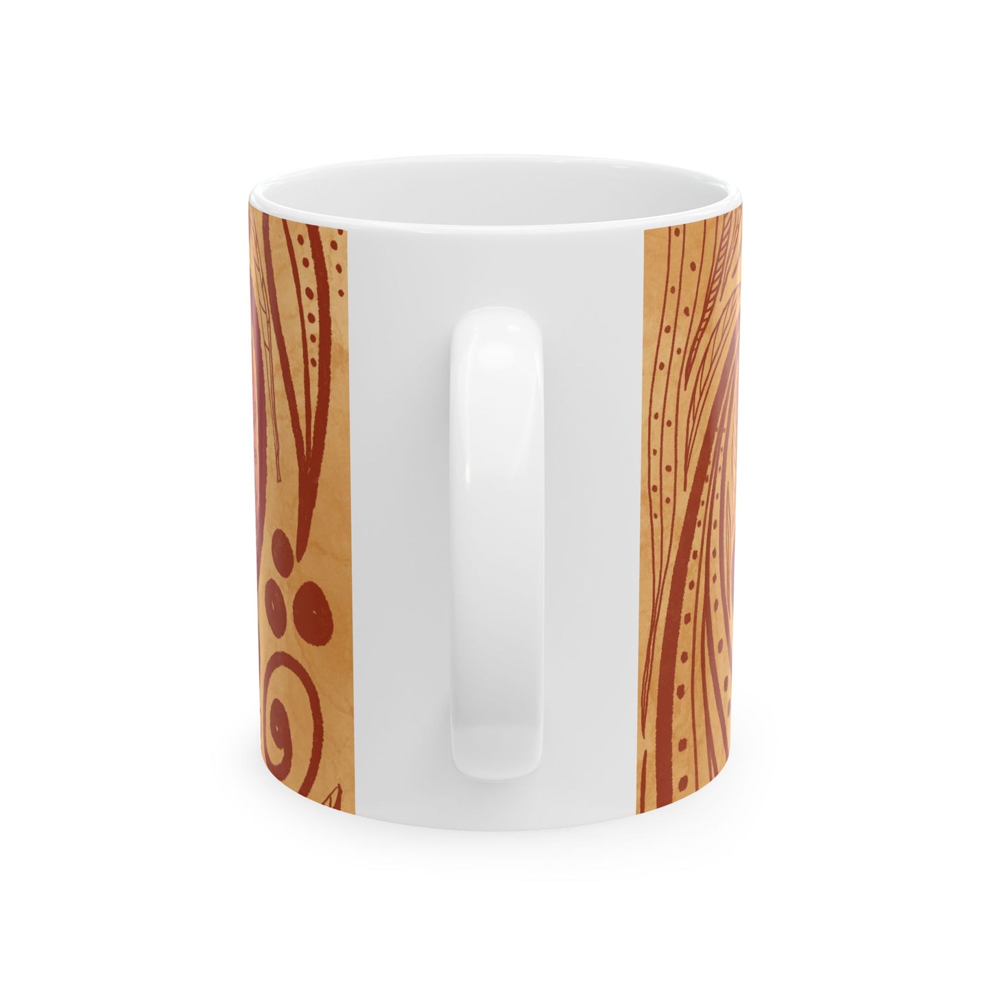 Vibrant Artistic Ceramic Mug, Hand-Drawn Design for Coffee Lovers, Perfect Gift for Art Enthusiasts, Birthday Present, Cozy Mornings, [...]