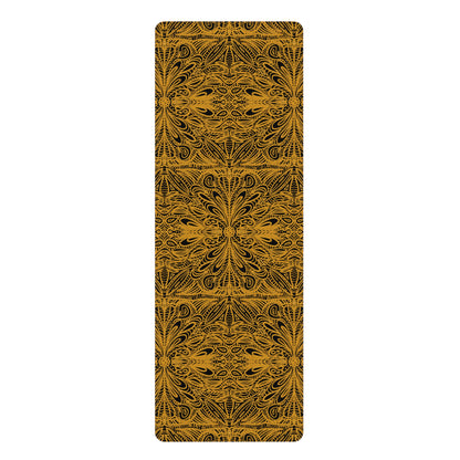 Aurea Yoga Mat – Eco-Friendly – Original Mandala Artwork Hand Designed