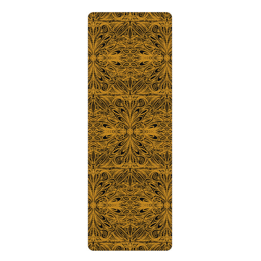 Aurea Yoga Mat – Eco-Friendly – Original Mandala Artwork Hand Designed