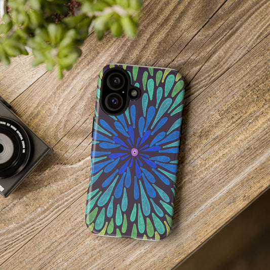 Colorful Floral Phone Case, Tough Cases, Unique Phone Protection, Gift for Her, Birthday, Summer Vibes