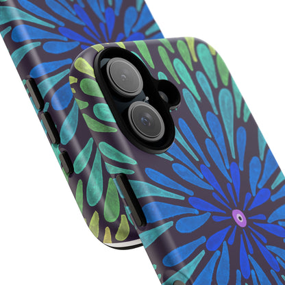 Colorful Floral Phone Case, Tough Cases, Unique Phone Protection, Gift for Her, Birthday, Summer Vibes