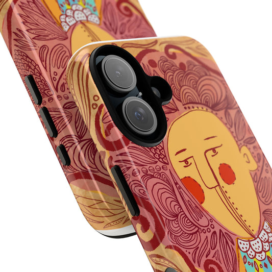 Colorful Phone Case with Artistic Design, Unique Mobile Cover, Tough Cases for Style Enthusiasts, Gift for Art Lovers, Trendy Tech Accessory