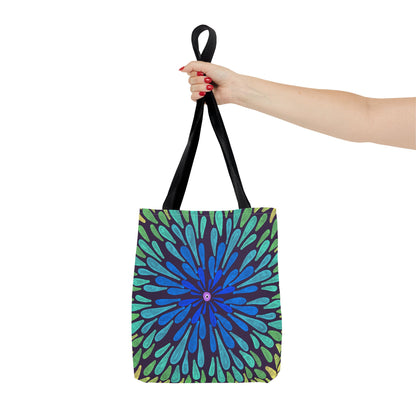 Vibrant Floral Tote Bag, Colorful Shopping Bag, Eco-Friendly Gift, Beach Tote, Reusable Grocery Bag, Boho Style Carryall