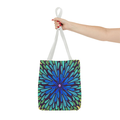 Vibrant Floral Tote Bag, Colorful Shopping Bag, Eco-Friendly Gift, Beach Tote, Reusable Grocery Bag, Boho Style Carryall